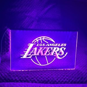 Brand new Los Angeles Lakers LED sign